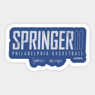 Jaden Springer Philadelphia Elite Sticker